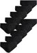 Next - Heren - Set van 10 Essentials slips - Zwart