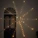 OEM Halloween-spinnenweb, 100 LED's, 115 cm, met timer, warm wit licht