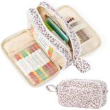 Grote Capaciteit Pennen Etui - Esthetische Organizer voor School
