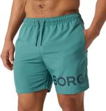 Bjorn borg Björn Borg Zwembroek Heren Zwemshort Mannen - Blauw Blue Spruce - 100% Recycled Polyester - Maat S