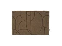 Paillasson Collection Classique Abstrait Moderne 60x90 cm Marron