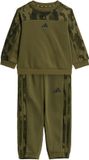 Adidas Sportswear Seasonal Essentials Camo Fleece Joggingpak Peuters - Kinderen - Groen