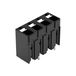 WAGO 2086-3124/300-000 Borne à circuit imprimé 1.50 mm² Nombre de pôles 4 Noir 1 pièce(s)