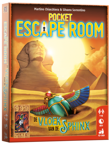 999 Games Pocket Escape Room - De Vloek van de Sphinx