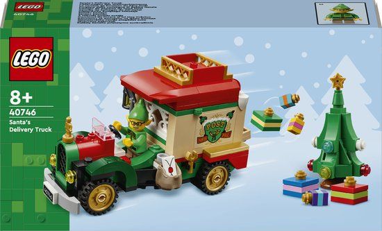 LEGO 40746 Bezorgtruck van de Kerstman