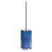 Gedy Antares toiletborstel toilet, hars, blauw, 8 x 8,7 x 47