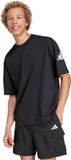 adidas Sportswear Essentials Loose Fit 3 Bar Logo T-shirt Heren Zwart