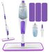 Microvezel spraywisser met 3 pads, 550 ml fles, geschikt voor alle vloeren