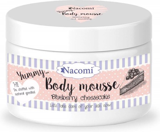 Body Mousse Kaastaart met Bosbessen 180ml