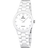 Festina F20751/1 Polshorloge Dames Keramiek Wit