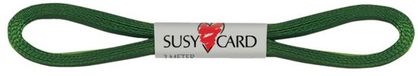 Susy Card Textielband, 6 mm x 3 m, donkergroen