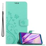 Cadorabo Étui adapté pour Honor 9 LITE en FLEUR TURQUOISE