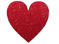 Petra's knutsel-News strooiartikel, Fliz, rood, 18 x 12 x 3 cm, 50 stuks