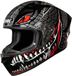 SMK Stellar Taotei Integraalhelm - Grijs/Rood/Zwart - Maat M (57-58 cm)