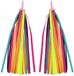 Allecto plus - Streamer coloré pour guidon de vélo enfant, 2 pièces | Accessoires de vélo pour filles et garçons | Bandes de vélo extra longues - 27 cm