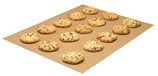 Kitchen Craft Groot Vel Herbruikbaar Bakpapier met Anti-Aanbaklaag, Bruin Bakpapier, Siliconen Bakmat 40 x 33 Centimeter