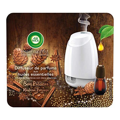 Air Wick diffuser voor etherische oliën Essential Mist Edition Limited Edition + 1 navulverpakking edelhout 20 ml
