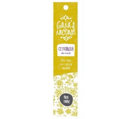 Gaia's Incense Citronella Wierook - 8718503731308