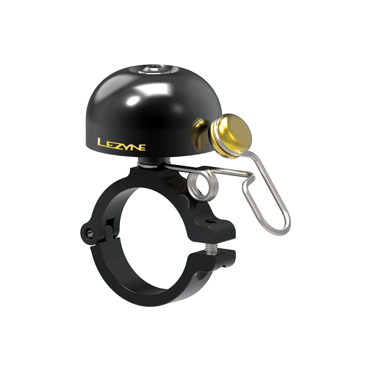 Lezyne Classic Brass Bell - Hard Mount zwart