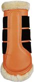 HKM Comfort Slobkousen/Voetkappen Oranje M