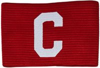 Precision - aanvoerdersband C - rood - maat junior