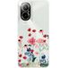 Realme Bedrukt siliconen hoesje compatibel met Realme C67 4G Printemps en fleurs