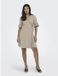 ONLY Addiction-caro Korte Mouwen Korte Jurk Beige M Vrouw