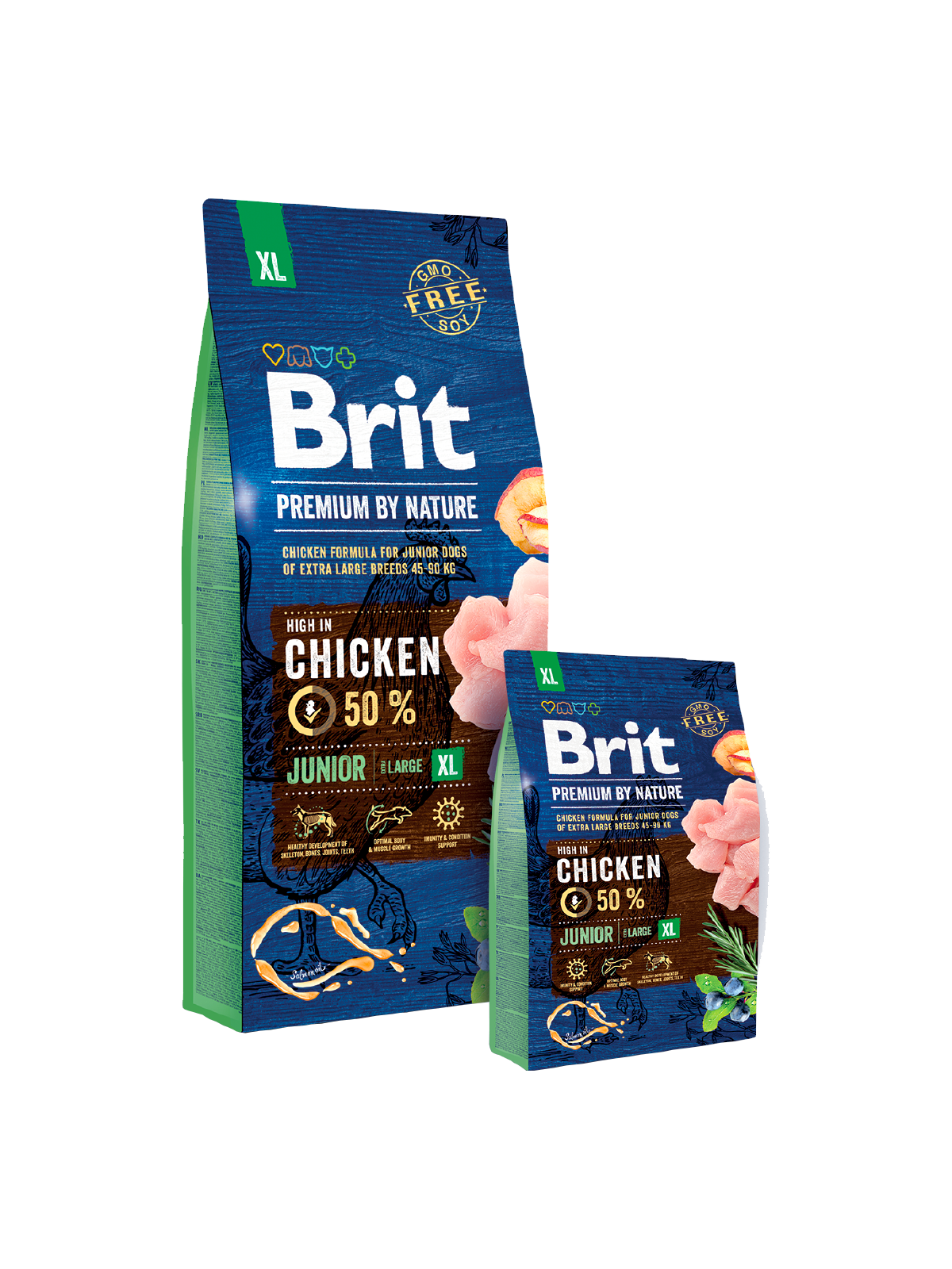 Brit Premium by Nature Junior XL - 15 kg