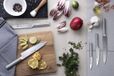 Bloc couteaux 5 types acier inoxydable couteau de chef - pour cuisine gourmet découpe