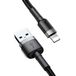 Baseus CALKLF-RG1 Lightning-kabel 3 m Grijs, Zwart