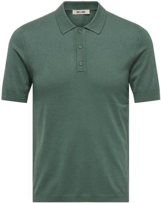 ONLY&SONS - ONSWYLER LIFE REG 14 SS POLO KNIT NOOS - Heren - Gebreide truien