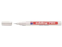 Edding Viltstift 780 lakmarker rond wit 0.8mm