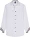 OLYMP Luxor modern fit chemise - structure - blanc - Repassable - Tour de cou : 43 (taille UE : XL)