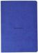 RHODIA 116458C - Soepel Notitieboek met Textielstiksel Saffier - A5 14,8 x 21 cm - Dot Stippen - 64 pagina's - Clairefontaine Ivoor Papier 90 g/m² - Omslag in Imitatieleer - Collectie Rhodiarama