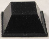 Hammond Electronics 1421T3 Apparaatvoet Zelfklevend, Rond Zwart (Ø x h) 12.7 mm x 5.8 mm 24 stuk(s)