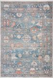 Safavieh Victoria Collectie VIC905 Woven Area Rug, Blue & Ivory, 122 x 183 cm