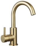 Sanilux Largo Wastafelkraan 24,4 cm Goud
