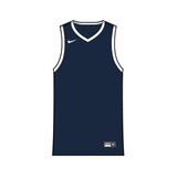 NIKE Mens Team25 Basketball Stock Jersey - Obsidian/White