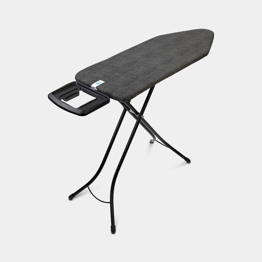Brabantia Strijkplank C - Full-size Ironing Board - 124 x 45 cm - Black