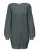 JDY Jdywhitney Megan L/S Boat Dress Knt Noos dames Gebreide jurk