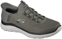 Skechers Sport Heren SUMMITS HIGH RANGE Sneakers Instappers Vegan 232457 Olive Black