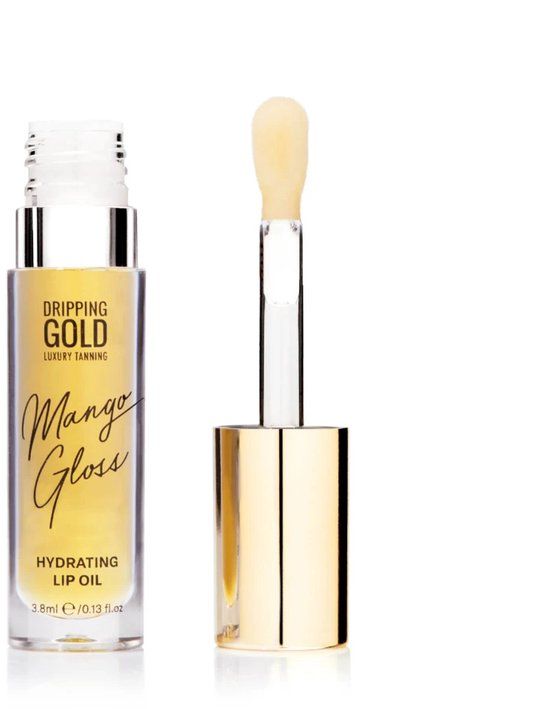 Sosu Dripping Gold Hydrating Lip Oil Mango Gloss - Vegan