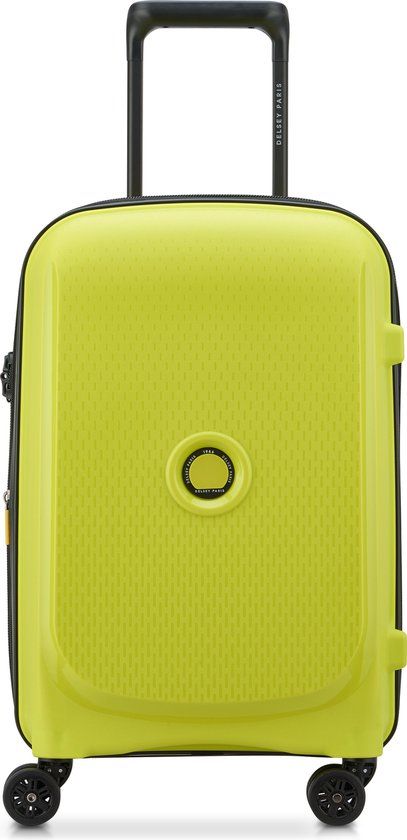 Delsey Belmont Plus 55 cm Hardcase Handbagagekoffer - Geel