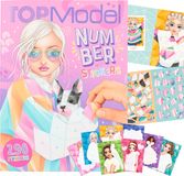 Depesche TOPModel Fantasy Number Sticker - Stickerboek met 16 pagina's