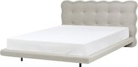 Beliani SOULISSE - Bed - Beige - 140 x 200 cm - Polyester