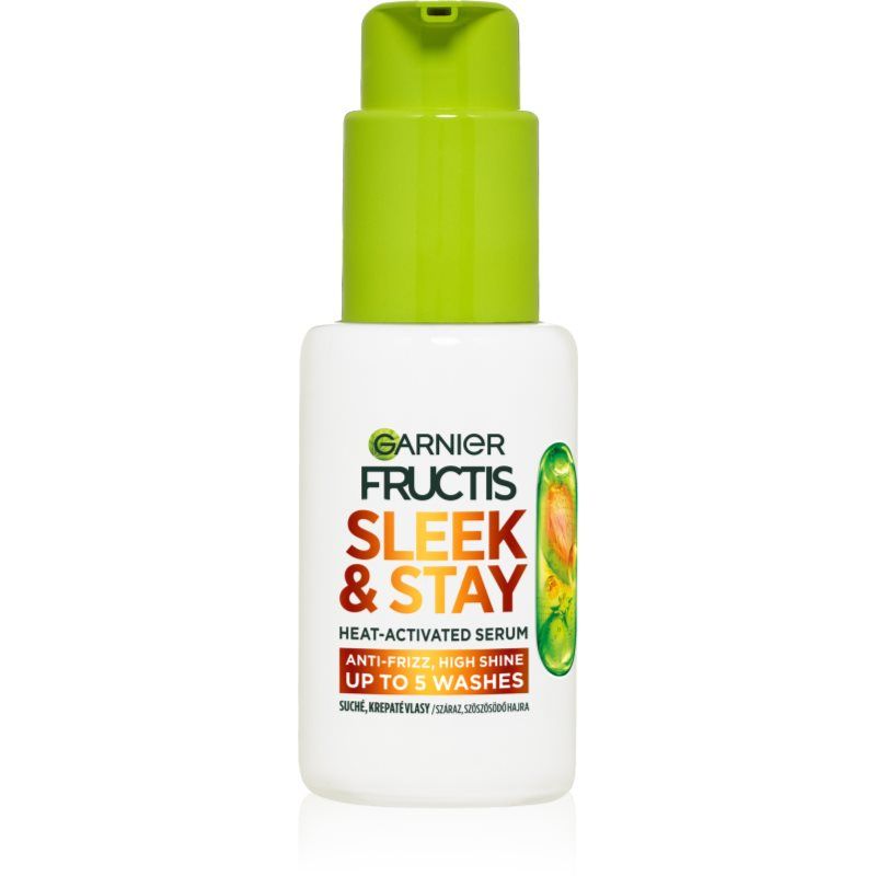 Garnier L'OREAL Fructis Haaroliën, Keratine Sleek Warmtegeactiveerd (50 ml)