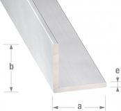 CQFD Aluminium anod hoeklijst. inc. 20 x 20 x 1,5 mm 1 m