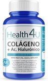 H4u H4u Colágeno + Ácido Hialurónico 30 Capsules De 595 Mg