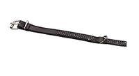 Nobby Halsband "Crystal" enkele rij zwart 37 cm (27-32 cm); 12/14 mm