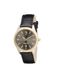 U.S. POLO ASSN. Brandon Leather Analoog horloge donkergrijs